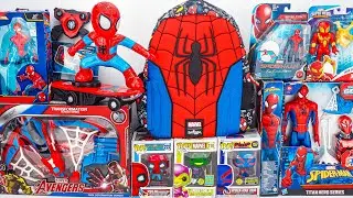 Marvel Spiderman Collection Unboxing Review | Spider-Man Glow FX Mask | Web Shots Spiderbolt