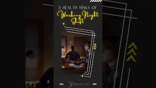 Top 3 Negative Health Risks of Working Night Shift #shorts