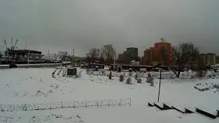 Строительство моста в Дубне через Волгу