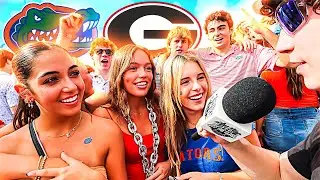 Georgia Bulldogs vs Florida Gators - INSANE Fan Reactions!