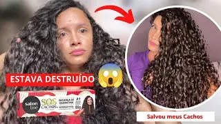 TESTEI A RECARGA DE QUERATINA SALON LINE
