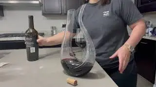 Review of Smaier Wine Decanter, U Shaped Glass