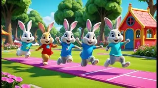 The Bunny Hop Song | Bounce, Wiggle & Giggle with Fluffy Fun!
