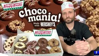 Krispy Kreme X Hersheys Choco Mania Doughnut Collection Review