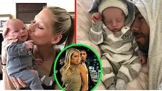 Enrique Iglesias & Anna Kournikova share first baby pictures after welcoming twins last month