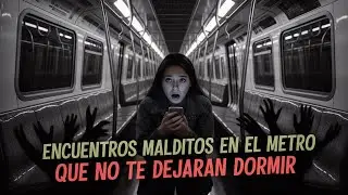 REVELADO: 6 ESCALOFRIANTES ENCUENTROS MALDITOS Y OCULTOS EN EL METRO DE CDMX