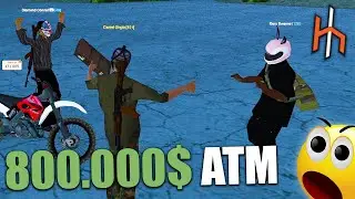 Hungary Life RP -  800.000$ ÖSSZ ATM RABLÁS EPIC!!! 😁