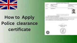 police clearance certificate . how to apply PCC in uk 🇬🇧  VSF global