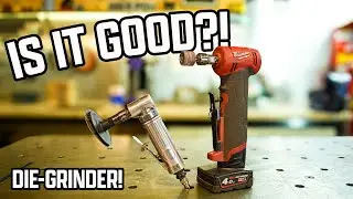 Обзор угловой шлифовальной машины Milwaukee M12 против дешевой пневматической &mdash; стоит ли она того?