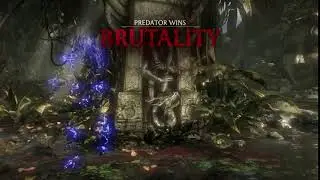 MKX Predator Trap Skinning Brutality