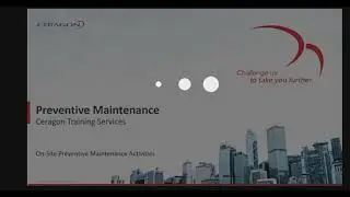 PREVENTIVE MAINTENANCE | Ceragon Training Services | Telecommunication Installation