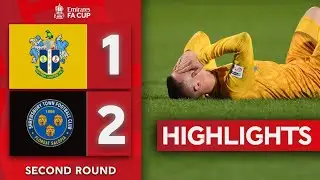 Late Comeback Breaks Sutton Hearts | Sutton United 1-2 Shrewsbury | Emirates FA Cup 2025-