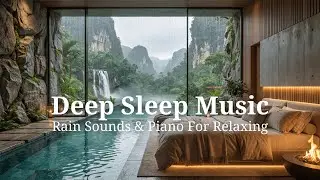 Relaxing Heavy Rain & Soft Piano &ndash; Best Healing Music for Study Focus and Emotional Comfort