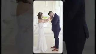 Our wedding sneak peak. Full video out soon💍🤍 #shorts