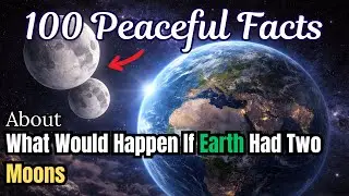 What Would Happen If Earth Had Two Moons? Calm and Peaceful Space Story For Sleep / Relaxing Facts