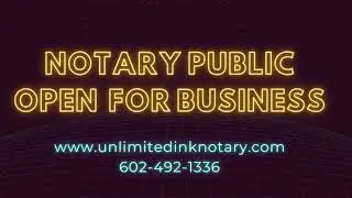 Notary Public Service Near Phoenix Arizona 85014, 85015, & 85016. Arcadia AZ and Phoenix AZ areas.