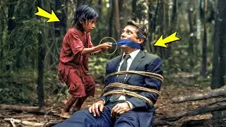 NIÑO SIN HOGAR AYUDA A UN MILLONARIO ATADO EN EL BOSQUE - ¡SU ACTITUD IMPACTÓ A TODOS!