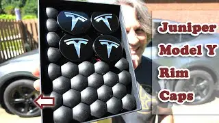 SIMPLE but AGRESSIVE Rim Caps for the Juniper Model Y