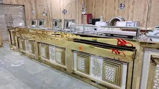 SABSE ACHHA catering buffet counter chat counter LED counter fruit counter mocktail counter