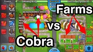 Bloons TD Battles || The Cobra vs The Banana Farm