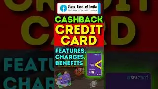 SBI Cashback Credit Card Features and Charges || Best Cashback Credit Card