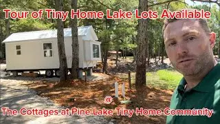 5 Tiny House Lake Lots at The Cottages at Pine Lake, available NOW #tinyhomecommunity in northern AL