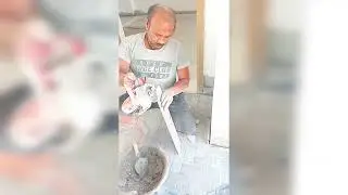 How to lay side cutting tiles | simple hack