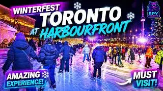 Winterfest Toronto Walking Tour at Harbourfront