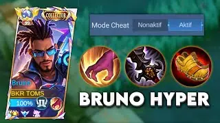 Bruno Hyper Damage Tersakit 2025! Sekali Hit Musuh Langsung Hilang!