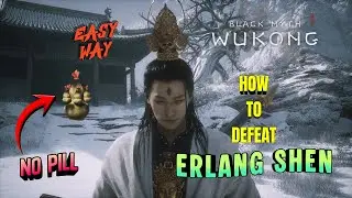 How to defeat Erlang OP Boss | Full Strategy in Hindi | Black Myth Wukong