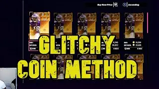 #1 GLITCHY COIN METHOD!  MAKE 400K+ COINS IN MADDEN NFL 22!BEST SETS AND INVESTMENTS FOR PROFIT