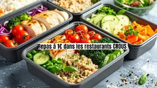 Repas &agrave; 1 euro pour tous les &eacute;tudiants.