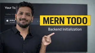 Backend Setup for MERN Stack Todo App | Node, Express, MongoDB | Bengali | MERN #3