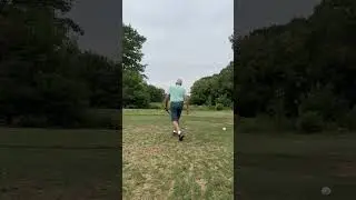 A tricky par3 about 170yrds over two criscrosing streams and a narrow shooting lane .