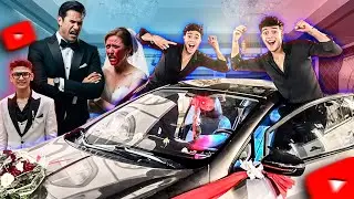 سرقنا عربية الزفاف بتاعت العريس والعروسة( الفرح  باظ ) !😈