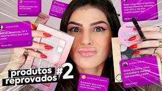 USANDO MAKES ❌ REPROVADAS ❌ por VOCÊS 🤭 #2 | Fernanda Petrizi