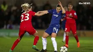 Chelsea striker Fran Kirby wins Women's Footballer of the Year award | ITV News