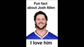 Josh allen fun fact #nfl #elitefootball #football #americansports  #americanfootball #sportsball