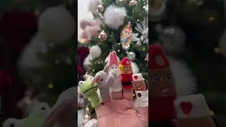 Cute finger puppet dolls 🥰 #shorts