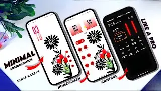 Simple and clean miui customization 🔥best xiaomi theme setup 🤩 Minimal Miui Themes| TechnoTrak