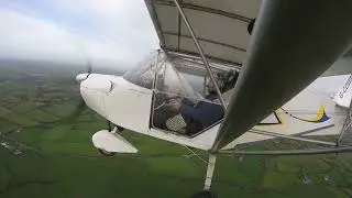 Skyranger Classic 912 - Taking off and landing at Kernan Aviation Tandragee
