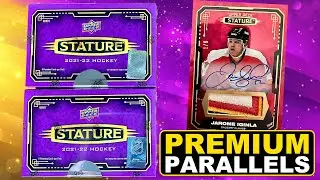 Opening 2 Boxes of 2021-22 Upper Deck Stature Hockey Hobby