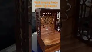 Wall hanging Pooja mandir #2024 #amazon #900 #3.5 rating # it&rsquo;s good