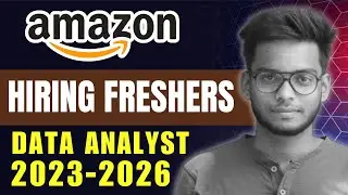 Amazon Hiring ML Data Associate for Freshers | Freshers Jobs in Amazon | 2023 - 2026 | Gowtham M