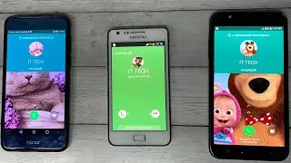 Incoming Calls Samsung Galaxy S2 & Galaxy J7 & Honor Outgoing Call