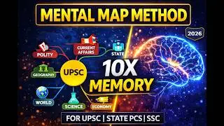 Game Changer for UPSC Preparation🔥? Mental Map Method Explained ! #upscpreparation  #civilservices