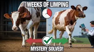 Cow LIMPING for WEEKS - You Won't Believe What We Found!