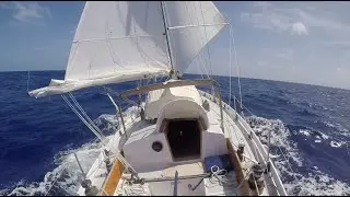 S2Ep1: Back to Sea--Trade Wind Sailing. Singlehanding From Sint Maarten to NC//Part 1.