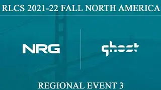 NRG vs Ghost | RLCS 2021-22 Fall: North America | The General NRG vs Ghost Gaming | 13 November 2021