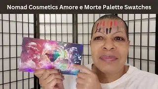 Nomad Cosmetics Amore e Morte (Love & Death) Palette | Swatches | Dion Luvs Makeup
